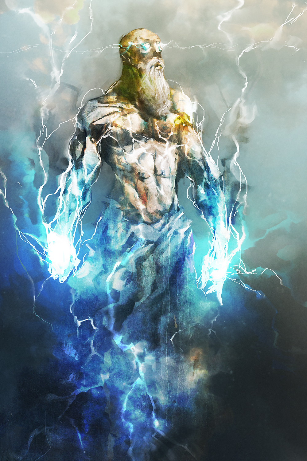 Zeus, Thunder God by cobaltplasma on DeviantArt