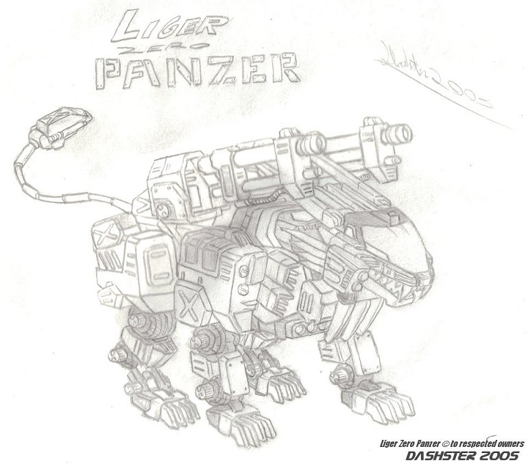 zoids coloring pages - photo #14