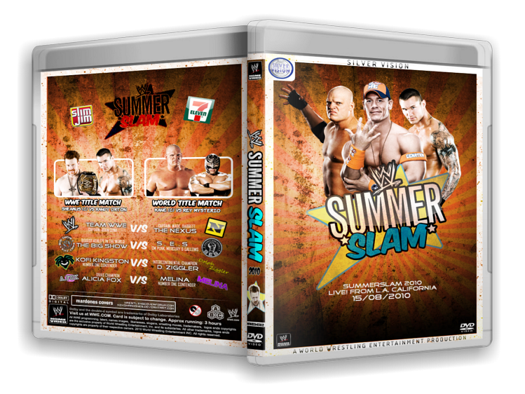 WWE Summerslam 2010 Custom DVD by NikoMardones