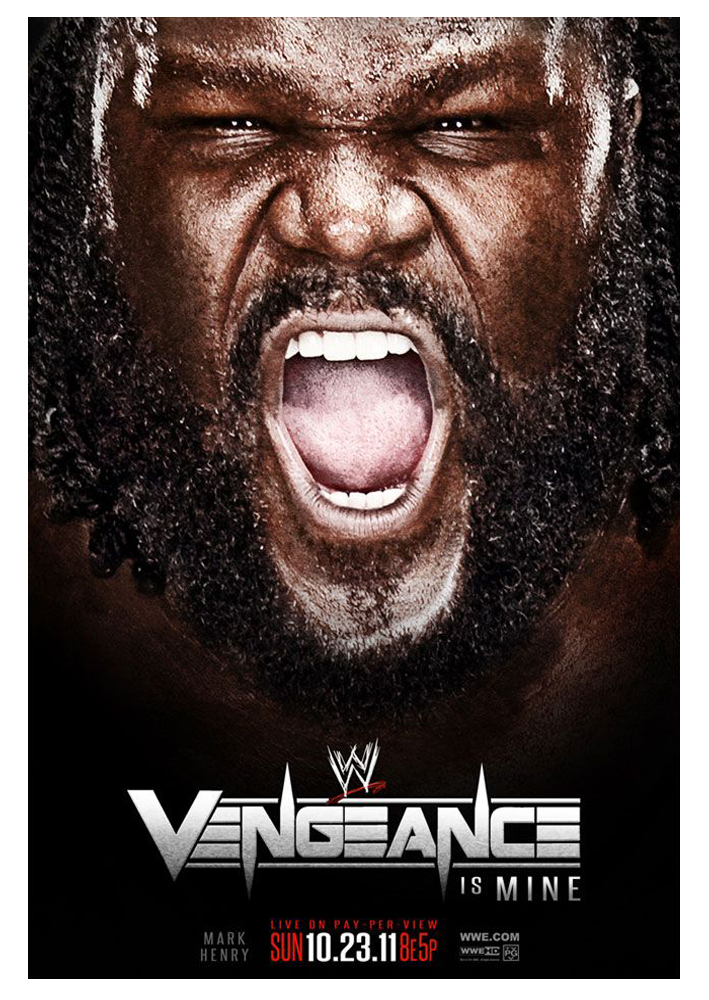 WWE Vengeance 2011 Poster by windows8osx