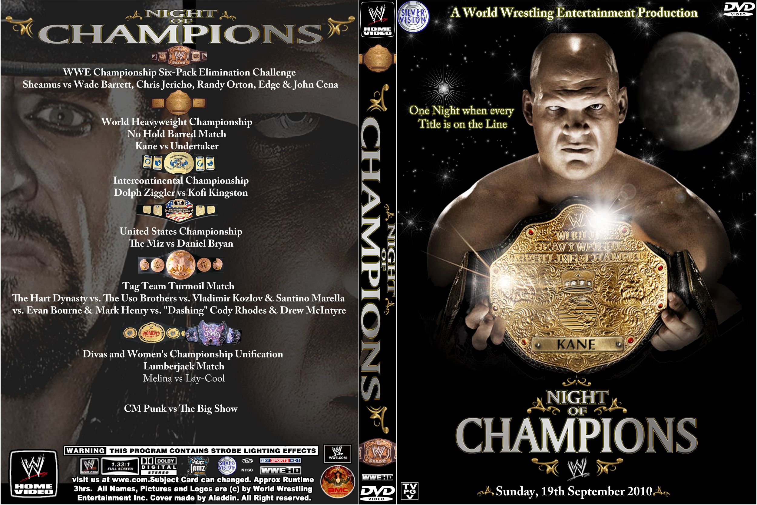 Image result for night of champions 2010 poster