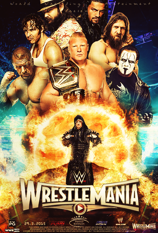 Image result for wrestlemania 31 poster