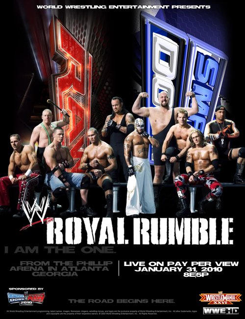 Royal Rumble 2010 Poster by terrathunder