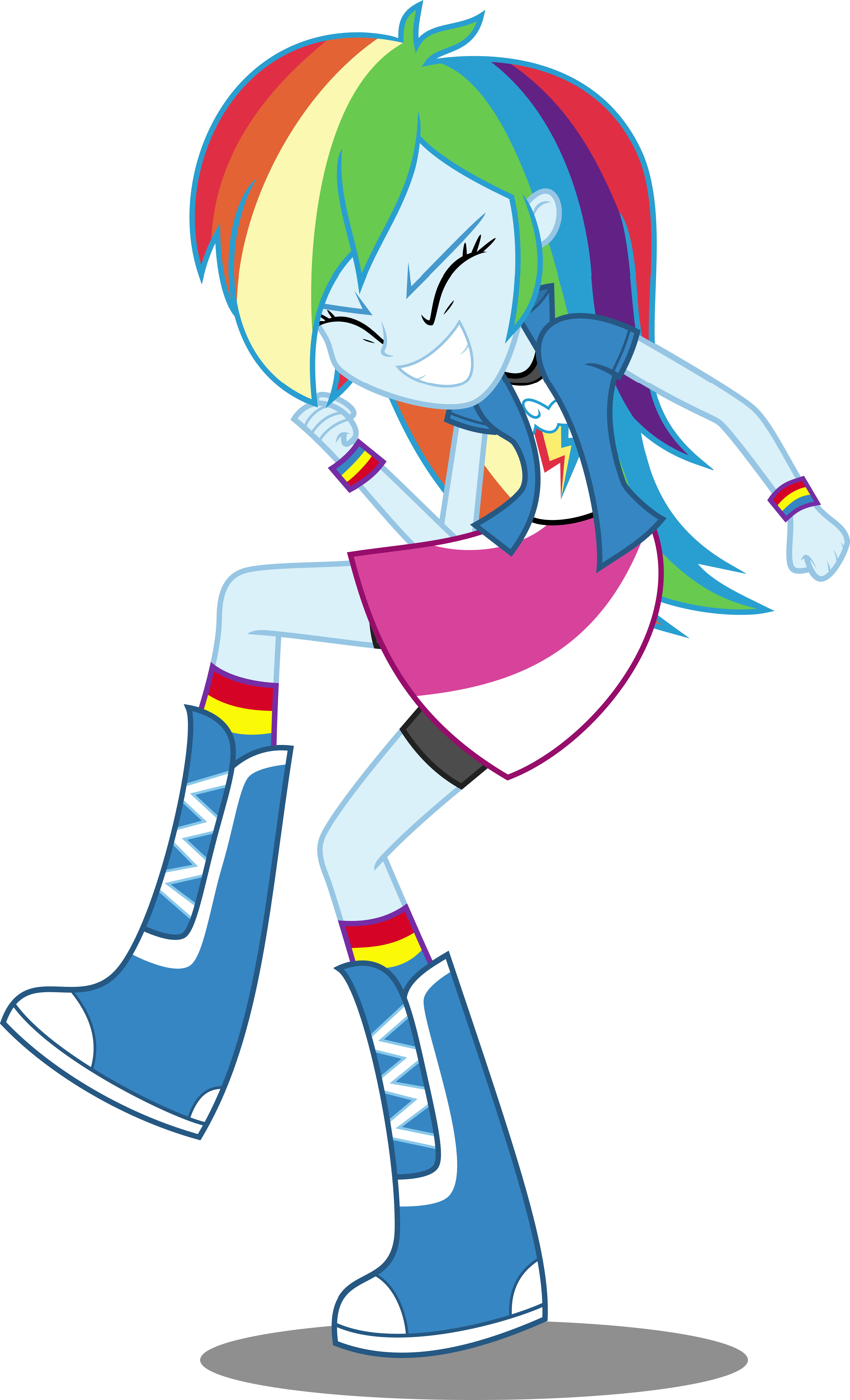 Rainbow Dash Equestria Girls ::.. by YTPinkiePie2 