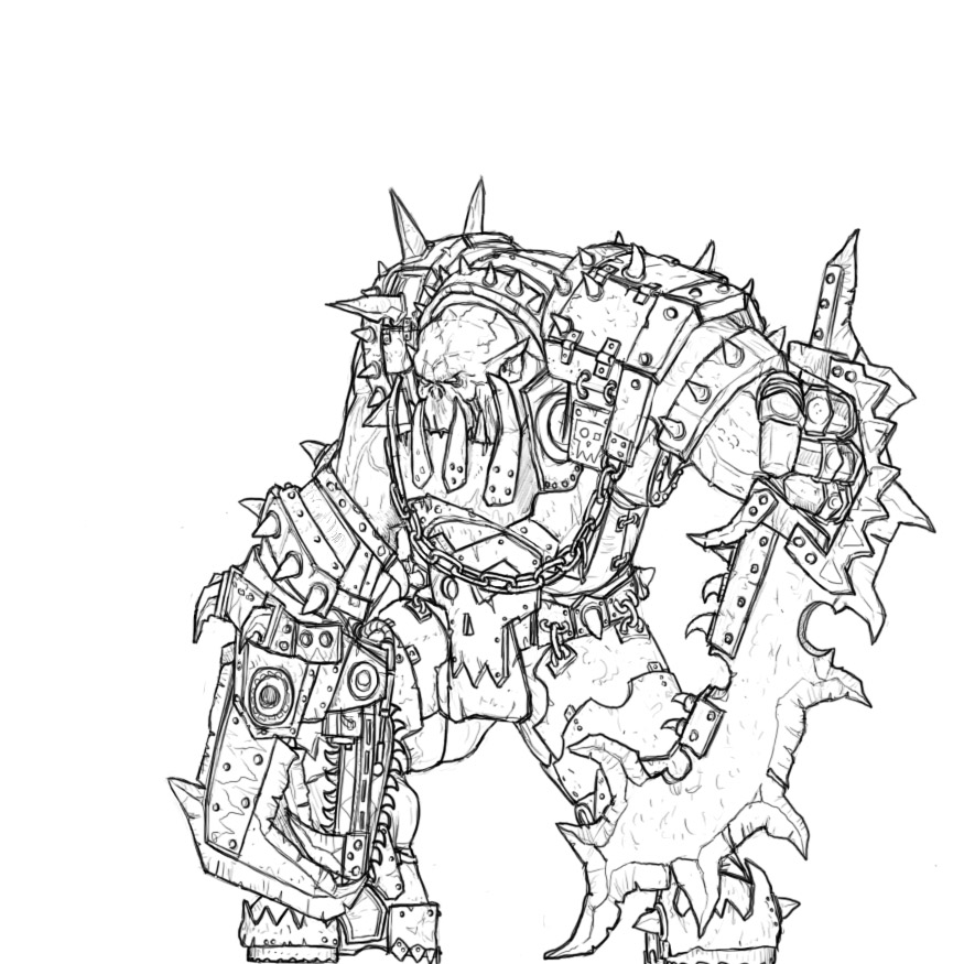 warhammer coloring pages - photo #9