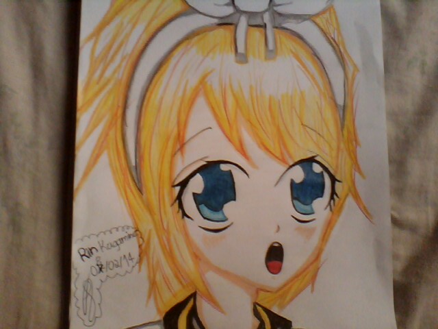 My First Drawing With Color ( Anime ) by LylyPTSXD on DeviantArt
