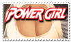Power Girl Stamp by AndrewJHarmon