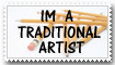 Traditional Artist Stamp by KACItheCAT
