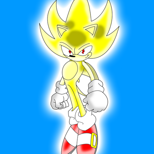 Super Sonic Re-Drawing by MattShadowwing on DeviantArt