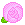 little pink Rose with Leaf 2