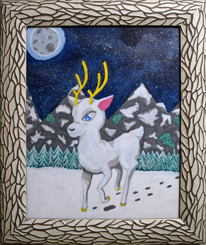 Sacred Stag by Moonfang77