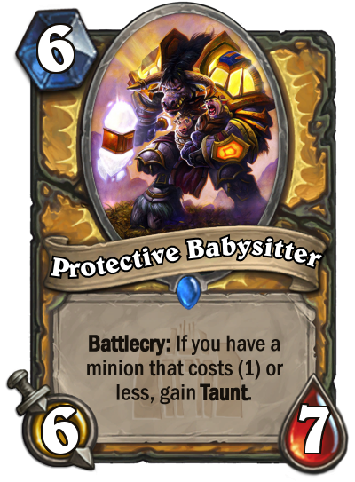 Protective Babysitter by MarioKonga