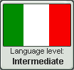 Italian Intermediate Badge by Laufeyon