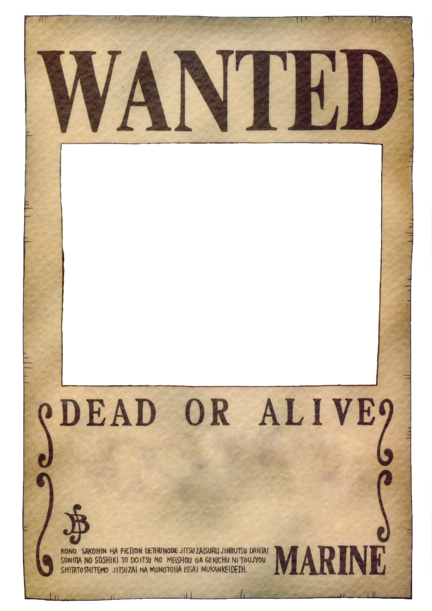 One Piece Wanted Poster by ei819 on DeviantArt