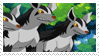 Poochyena + Mightyena Stamp by Heart-Stamp