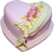 Purple heart cake 50px by EXOstock
