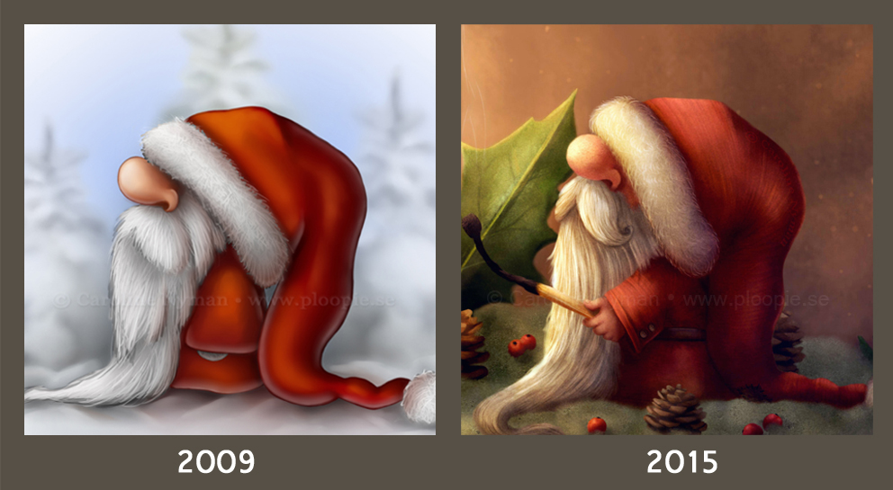 Little Santa: Before and After