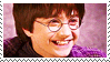 HP Harry Potter Smile Stamp by TwilightProwler
