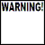 Blocked warning icon