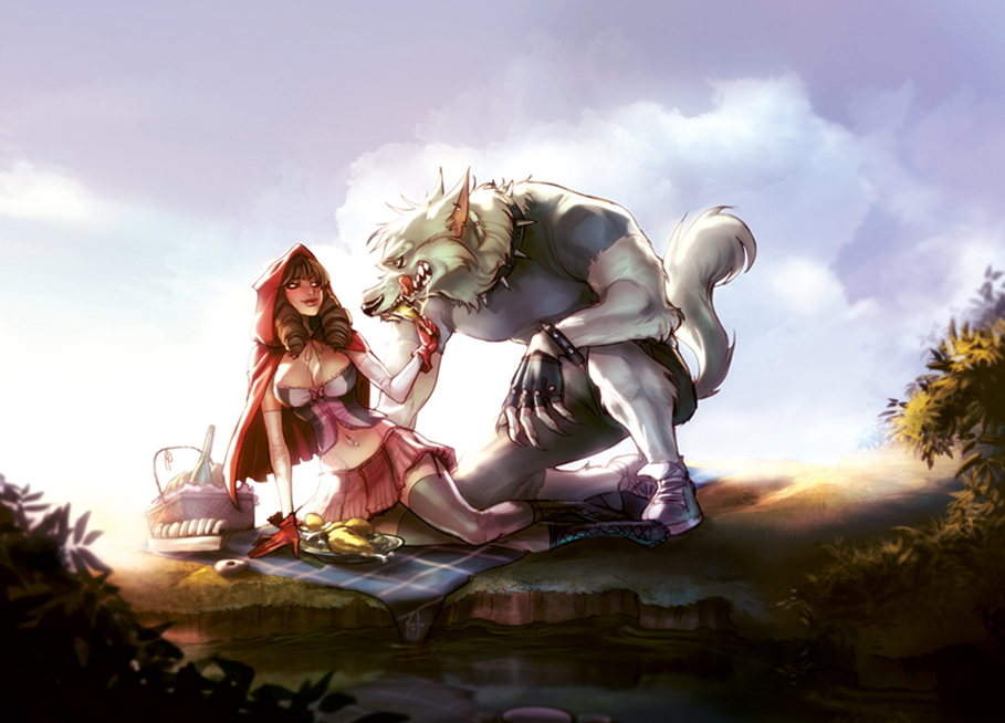 Pic nic with the wolf by MirkAnd89 on DeviantArt