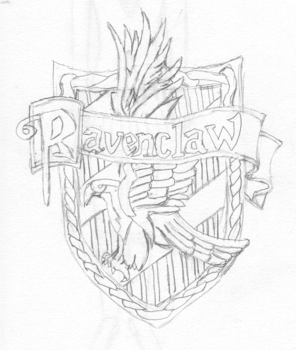 Download Ravenclaw Crest Coloring Page Coloring Pages