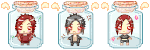 [C] - OC Trapped in a Bottle..! Icon - conis33 by freezingfeathers