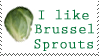 Brussel Sprouts Stamp by GeneveveX