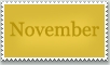 Stamp: November by emerlyrose