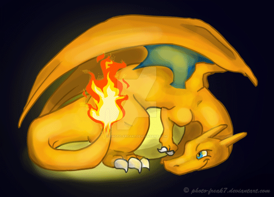 Charizards' Flame. by Photo-Freak7
