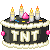 TNT cake with candles 50x50 icon