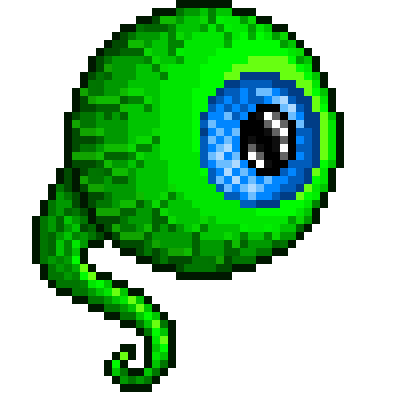Jacksepticeye Eyeball - Large Pixel art GIF by GEEKsomniac