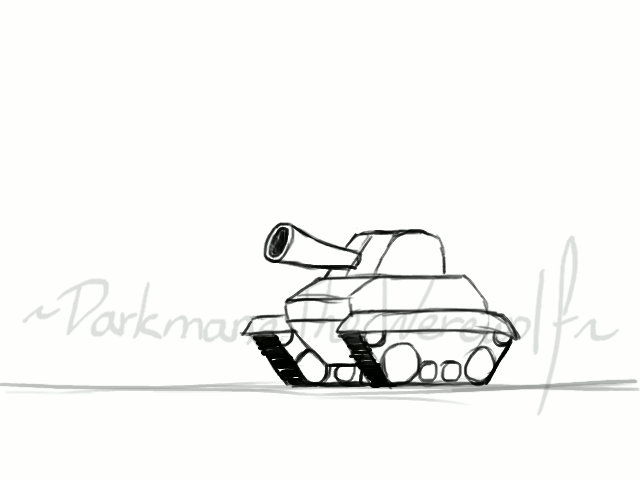 Mini-Tank by DarkmaneTheWerewolf