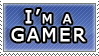 I'm A Gamer Stamp by TwilightProwler