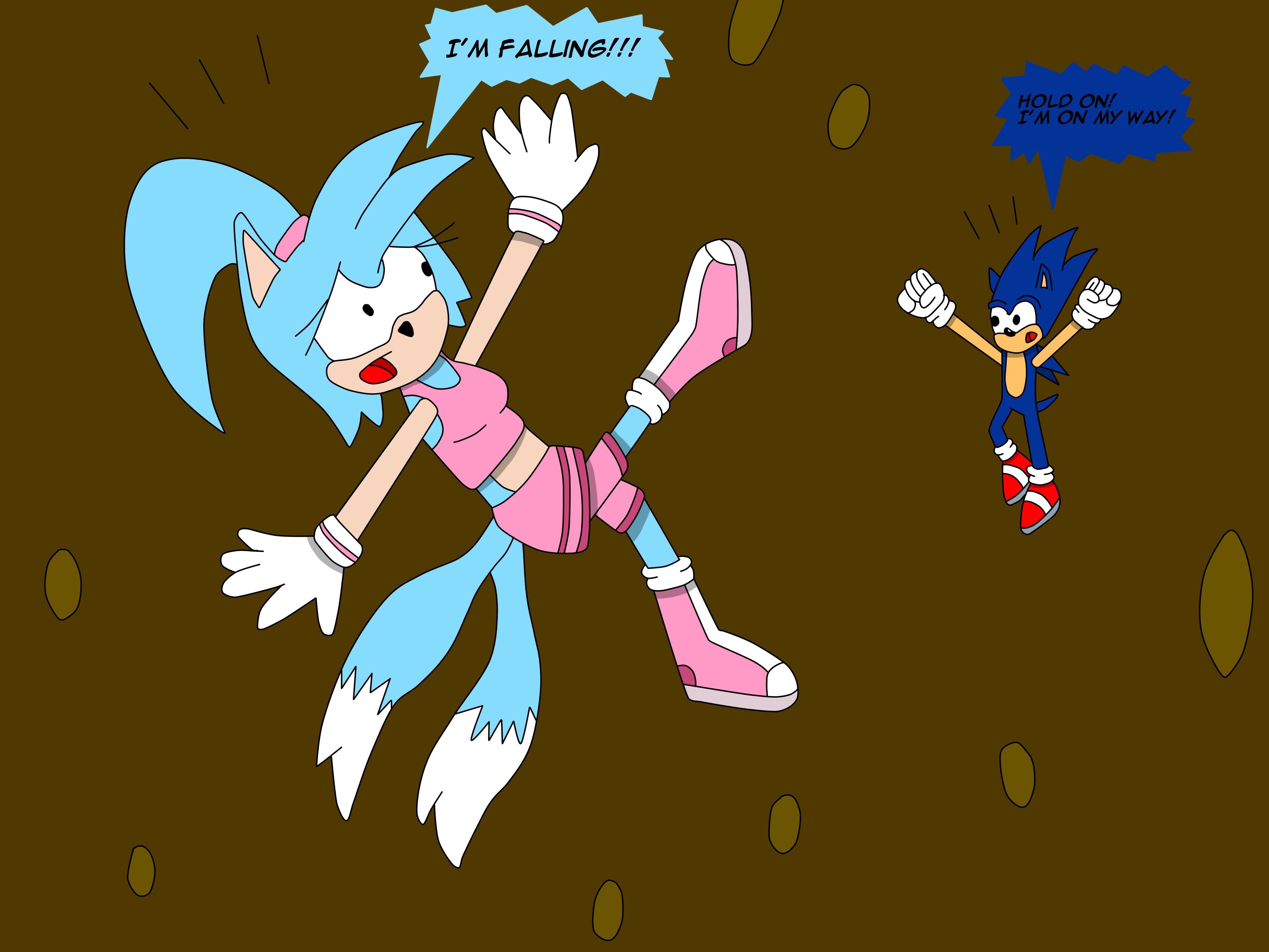 Sonic the Hedgehog Meets SNT by BlueandDark on DeviantArt4160 x 3120