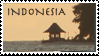 Indonesia Stamp 2 by Marbletoast