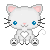 FREE AVATAR Little Pixel Blink Kitty by Sleepy-Stardust