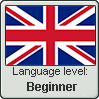 British English language level BEGINNER by TheFlagandAnthemGuy