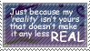 Stamp: My Reality by MishaSu