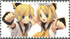 stamp: len and rin by Zoeyxlovex
