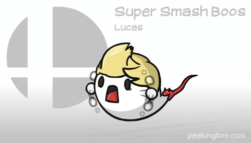 Super Smash Boos - Lucas by PeekingBoo