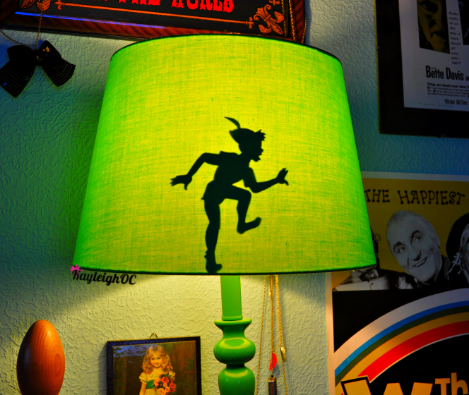 Peter Pan's Shadow in my Lamp Shade by KayleighOC on DeviantArt