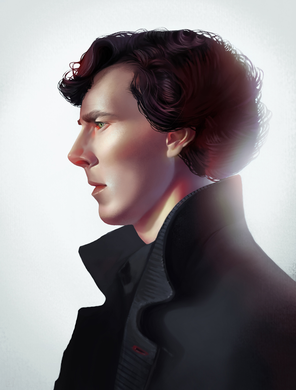 Sherlock Holmes from Sherlock (BBC) by DziKawa on DeviantArt