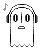 Napstablook 50x50 Free to Use Avatar